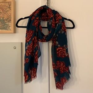 Floral scarf